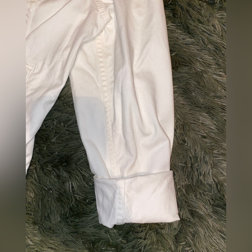Talbots White Jean Jacket - image 5